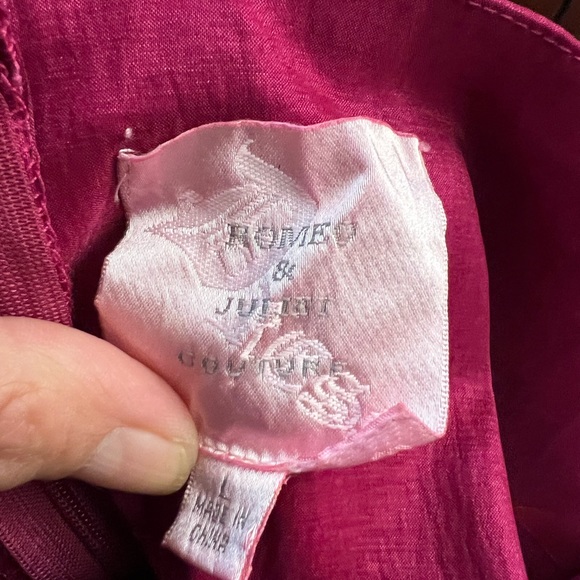 Women’s strapless dress size L, worn once to the Sugarland concert 11 years ago. - Picture 3 of 3